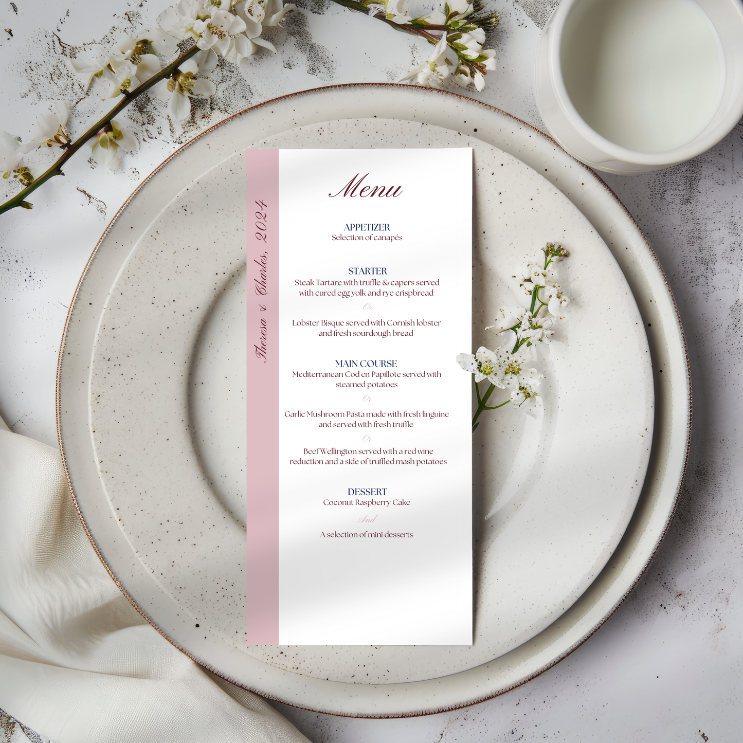 Luxury Wedding Stationery Bundle - The Blush Collection